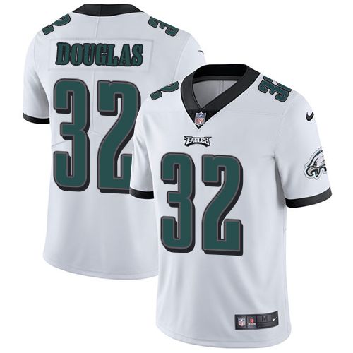 Men Philadelphia Eagles 32 Rasul Douglas Nike White Vapor Limited NFL Jersey